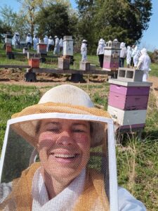 beekeeper at bee club