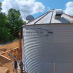 grain bin install