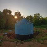 grain bin install